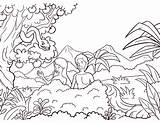 Eve Adam Coloring Pages Fall Choose Board Preschool Sunday School sketch template