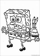 Pages Spongebob Squarepants Coloring Coloring4free Patty Krabby sketch template