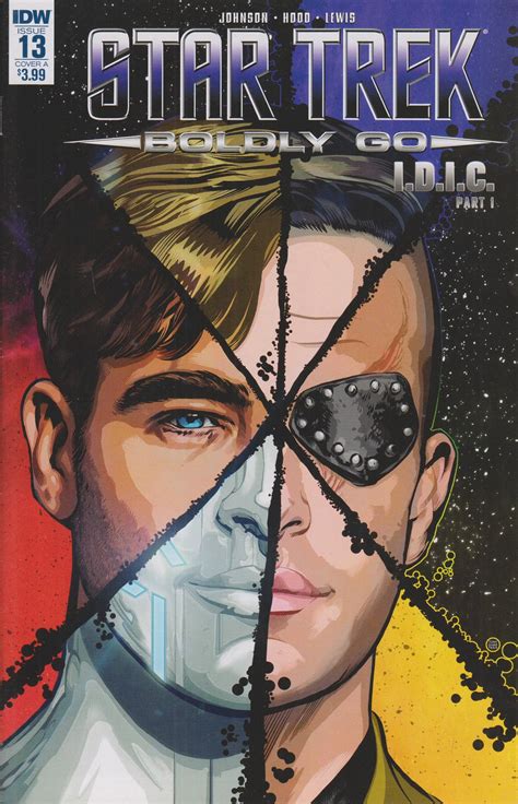 idw issue  cover  star trek boldly  idic part  october