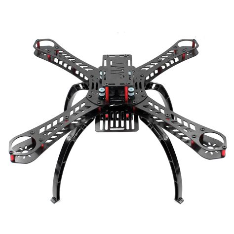 qwinout diy rc multicopter fpv apm gps drone xml fiberglass frame kit kv motor xt