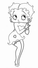 Betty Boop Wonderfully Birijus sketch template