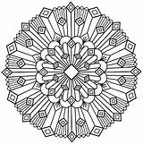 Coloring Mandala Pages Mandalas Printable Deco Simple Easy Drawing Patterns Geometric Adults Colouring Adult Pattern Tattoo Zen Celtic Abstract Stress sketch template