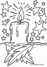 Adventszeit Advent Malvorlage Kerze Sterne Feiertage Peji sketch template