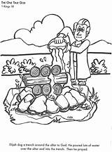 Elijah Coloring Pages Bible God Sunday School Provides Crafts Colouring David Food Lesson Sheet Brothers Story His Old Board Isaiah sketch template