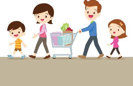cute shopping clipart   cliparts  images  clipground