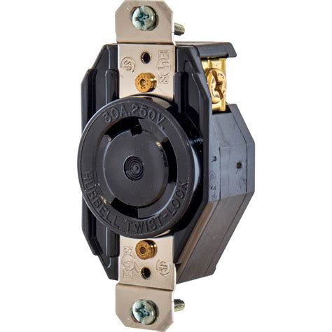 amp  nema   single phase twist lock receptacle grizzly industrial