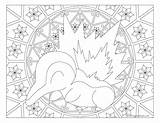 Cyndaquil Coloring Pokemon Pages Drawing Khan Genghis Getcolorings Getdrawings Windingpathsart sketch template