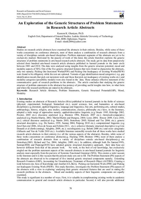 qualitative research paper   statement   problem thesis