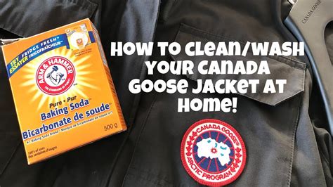 clean wash  canada goose jacket  home remove  bad