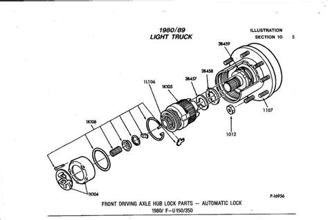 ford auto locking hubs diagram general wiring diagram