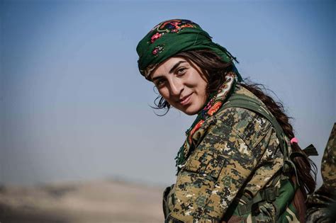 Kurdish Ypg Fighter In 2019 Military Women Female