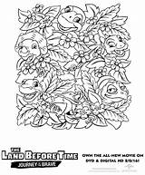 Land Before Time Coloring Pages Printable Colouring Sweeps4bloggers Kids Dinosaur sketch template