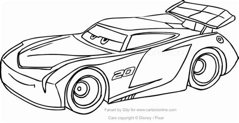 print  amazing coloring page jackson storm coloring