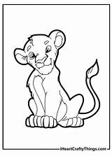Cub Iheartcraftythings Lions sketch template