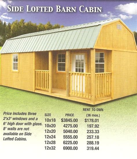 Ollie Free Lofted Barn Shed Plans