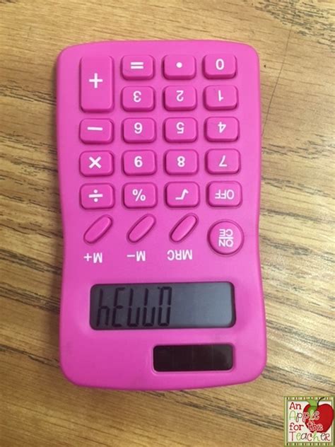 apple   teacher calculator word fun