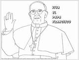 Pope Francis Coloring Getdrawings sketch template