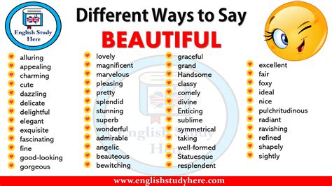 ways   beautiful english study