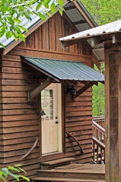 log cabin mud room entry door front door awning porch overhang porch awning diy awning
