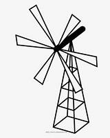 Windmill Turbine 12kb sketch template