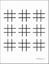 Tic Tac Toe Blank Clipart Clipground sketch template