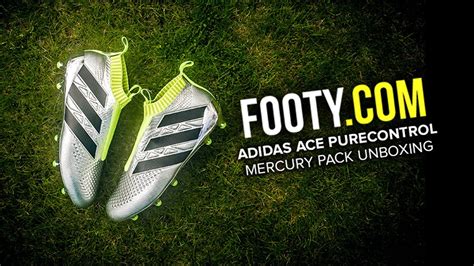 adidas ace  pure control mercury pack unboxing footycom youtube