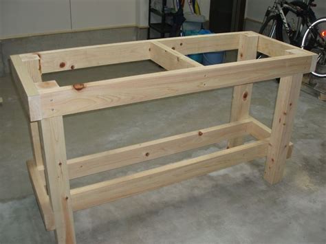 work bench   cheap  steps instructables