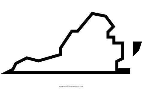 virginia coloring page ultra coloring pages
