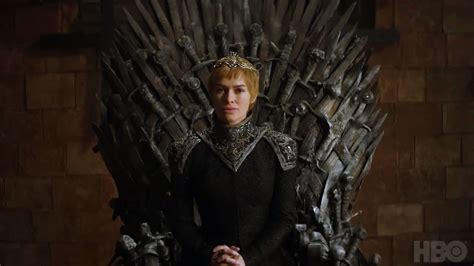 Cersei Lannister Game Of Thrones Season 7 Sitting On