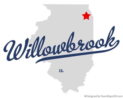 map  willowbrook il illinois