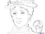 Mary Poppins Coloring Pages Getcolorings Colorin Getdrawings sketch template