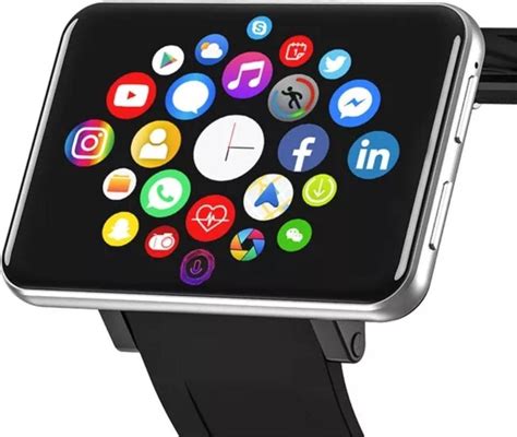 bolcom smartwatch smart horloge big screen   sim gps navi display ips