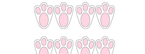 printable bunny feet easter bunny feet  ears svg rabbit  graphic