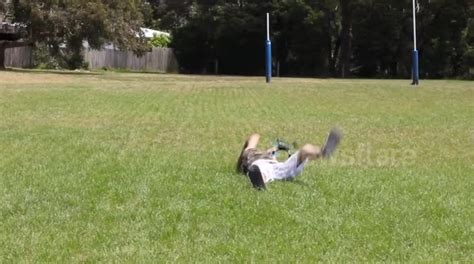 drone hits sunbathing man buy sell  upload video content  newsflare