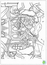 Coloring Musketeers Three Barbie Pages Dinokids Print Close Coloringbarbie sketch template