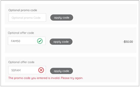 commerce       show promo code validation user experience stack exchange