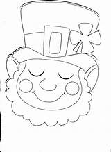 St Coloring Pages Patrick Patricks Crafts Kids Leprechaun Face Printable Saint Irlande San Color Colouring Dessin Sheets Activities Print Coloriage sketch template