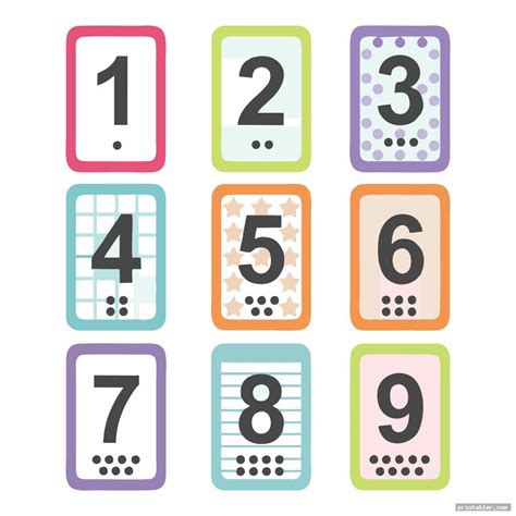 printable number flash cards math expanded form printable forms