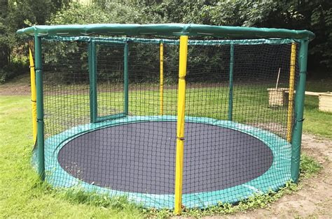 large in ground trampoline ray parry playgrounds