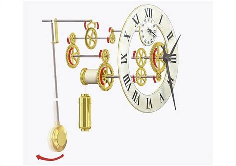 print  illustration   parts   long case pendulum clock pendulum clock clock pendulum