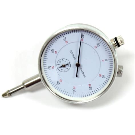 aluminum dial gauge indicator mm graduation   reading