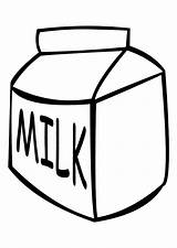 Coloring Milk Pages Dairy Preschool Kids sketch template