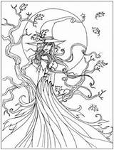 Witches Witchcraft Colorear Cleverpedia Harrison Ausmalen Páginas Getdrawings Hadas sketch template