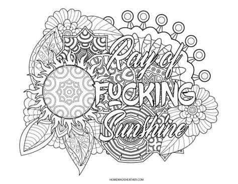 sweary coloring pages