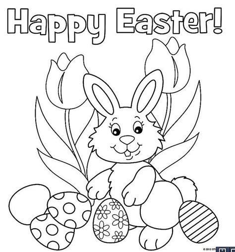 places   printable easter bunny coloring pages bunny