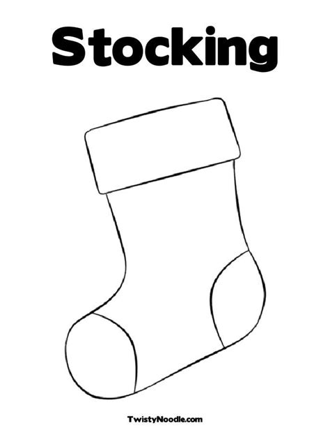 christmas sock  draw clip art library