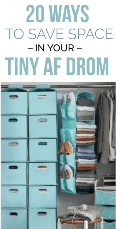 20 Space Saving Hacks For Your Tiny Af Freshman Dorm