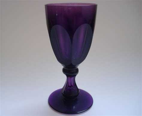 Purple Wine Glasses Antiques Board