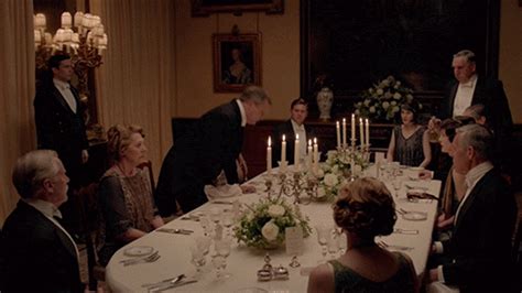 Downton Abbey Director Talks That Dinner Scene Shocker