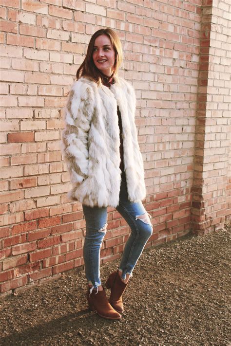 Faux Fur Coat With The Sara Project Fur